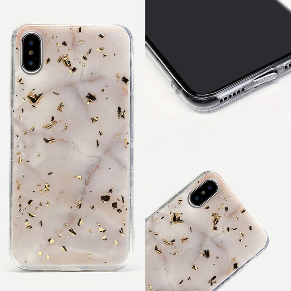 iPhone X • XS • XS MAX • phone case gold fleck - Picture 2 of 2